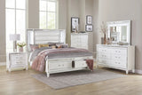 Jhestorm Tamsin White & Metallic LED Bedroom Set | Tampa, Orlando & Fort Myers