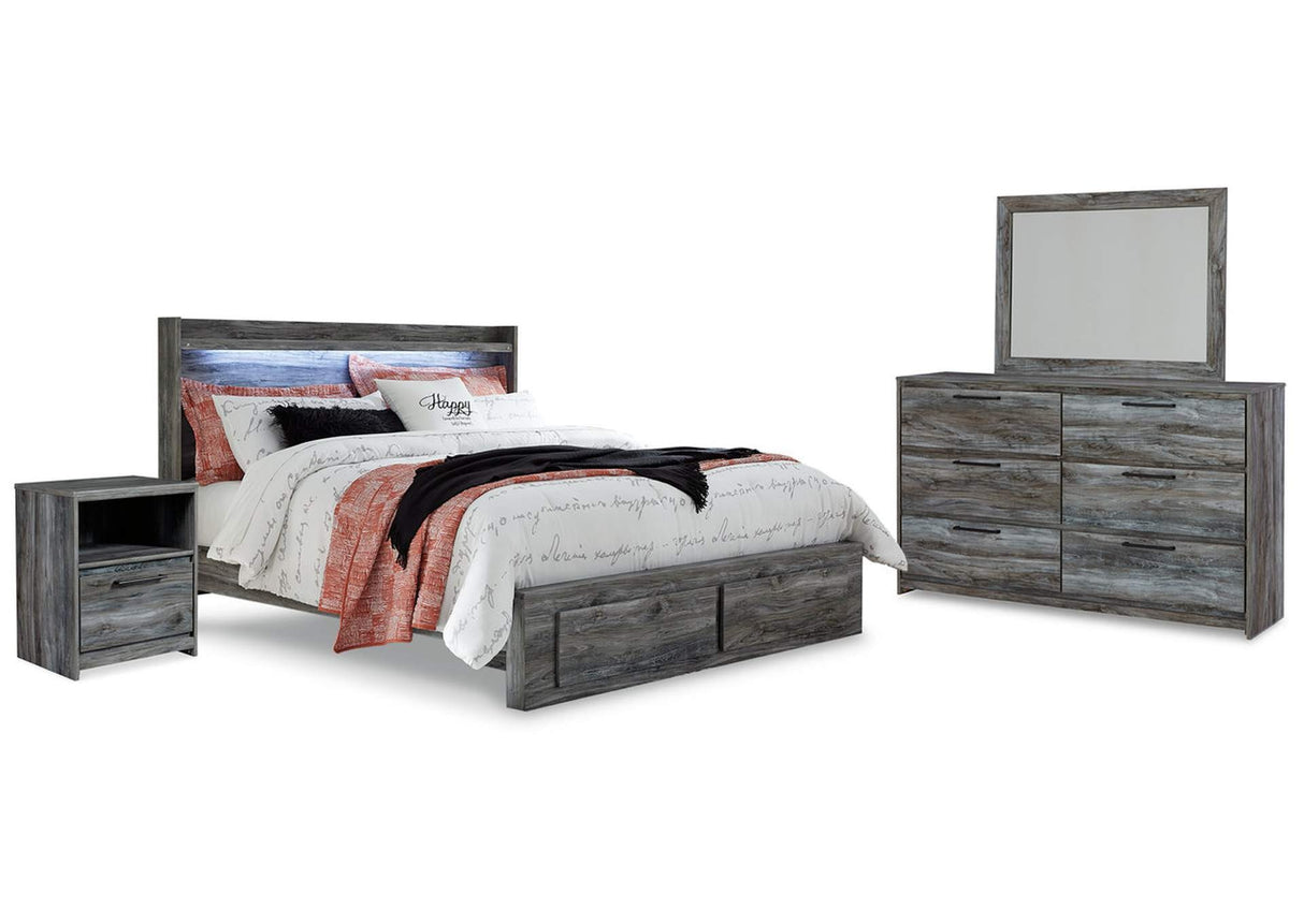 Baystorm Gray Storage Bedroom Set | Tampa, Orlando & Fort Myers Store