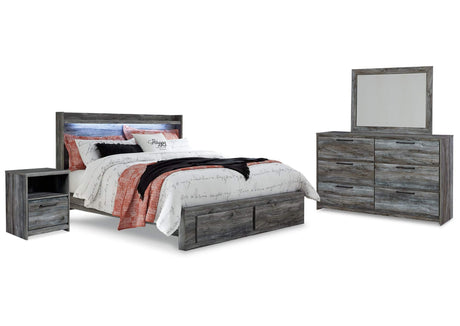Baystorm Gray Storage Bedroom Set | Tampa, Orlando & Fort Myers Store