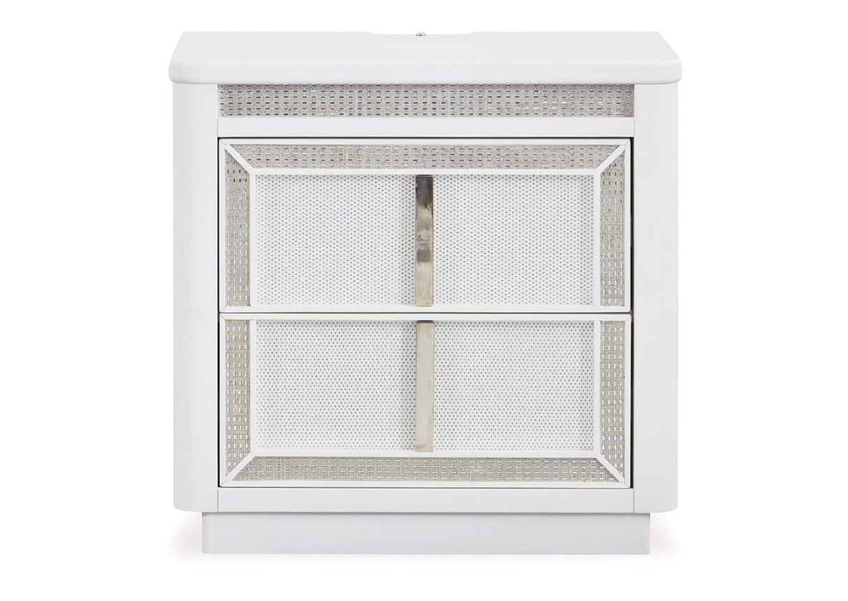 Chalanna Modern LED Storage Bedroom Set | Tampa, Orlando & Fort Myers Store