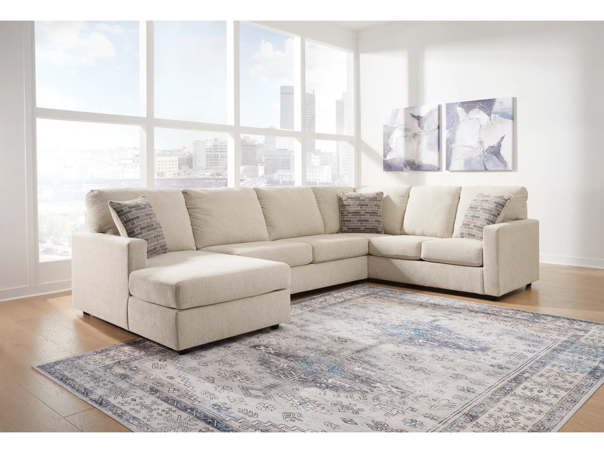 Edenfield Sectional with Chaise - Furniture Store