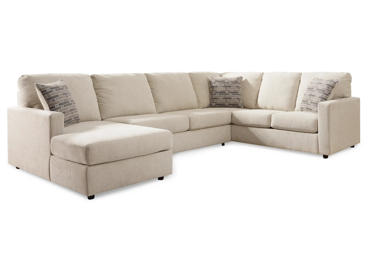 Edenfield Sectional with Chaise - Furniture Store