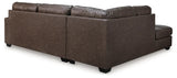 Barlin Mills Sectional with Chaise - Tampa Furniture Store