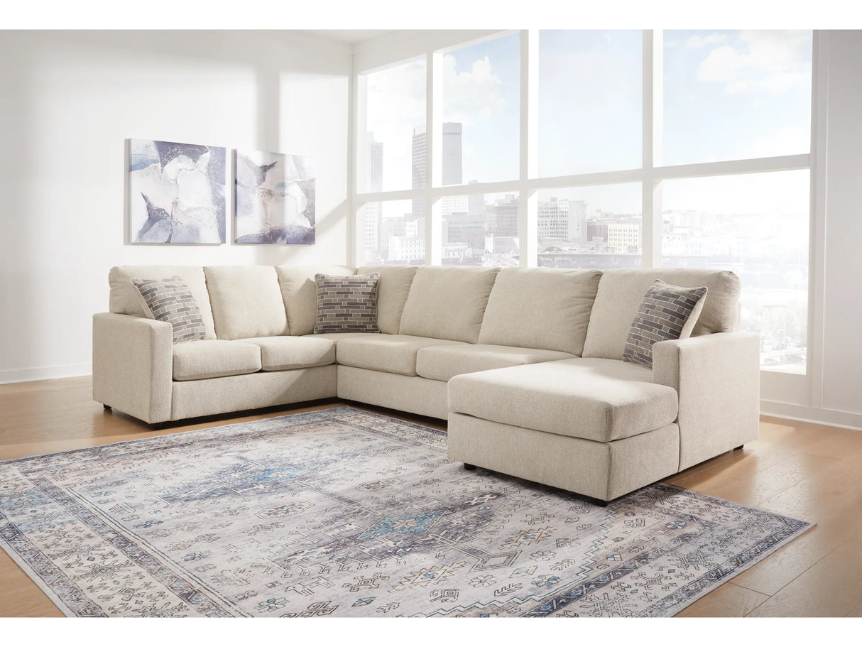 Edenfield Sectional with Chaise - Furniture Store