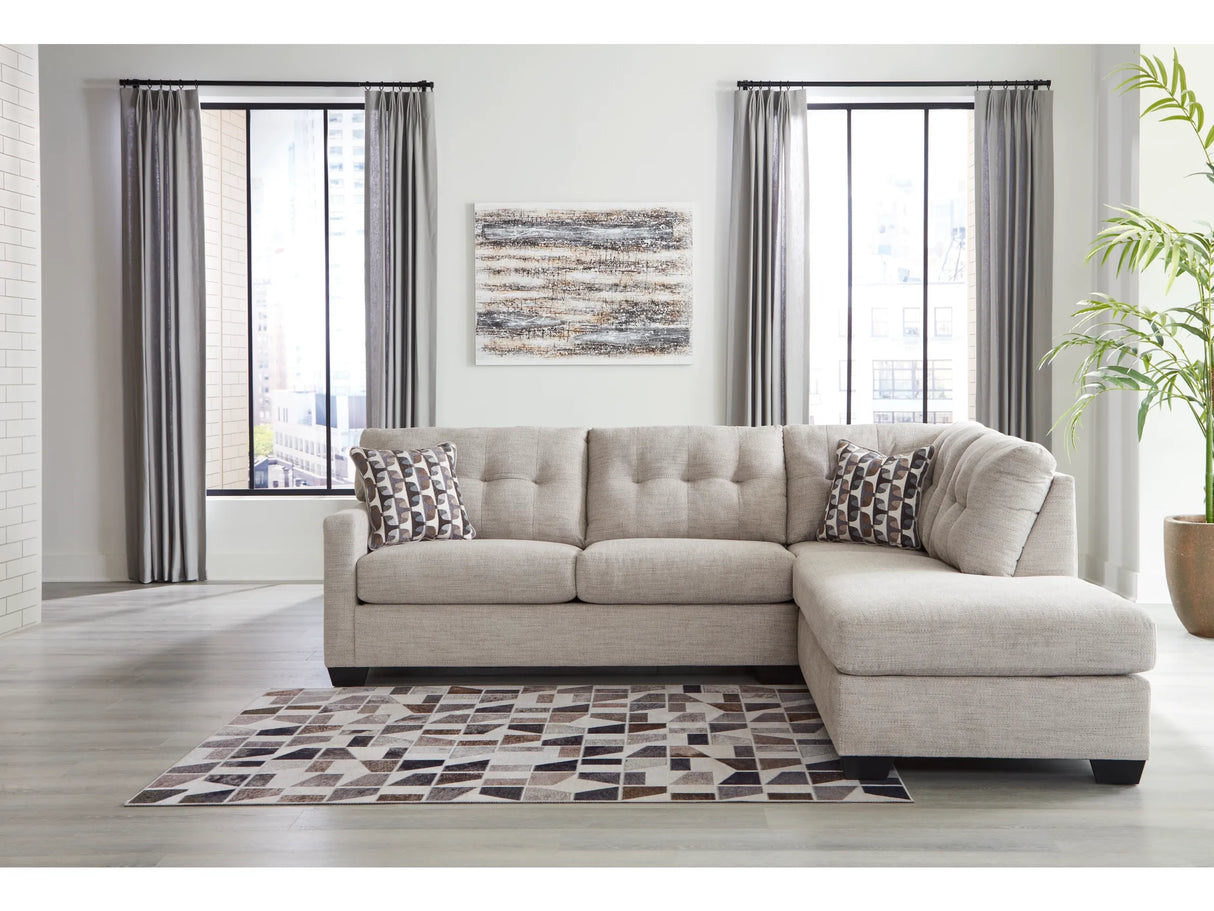 Mahoney Sectional with Chaise - Furniture Store