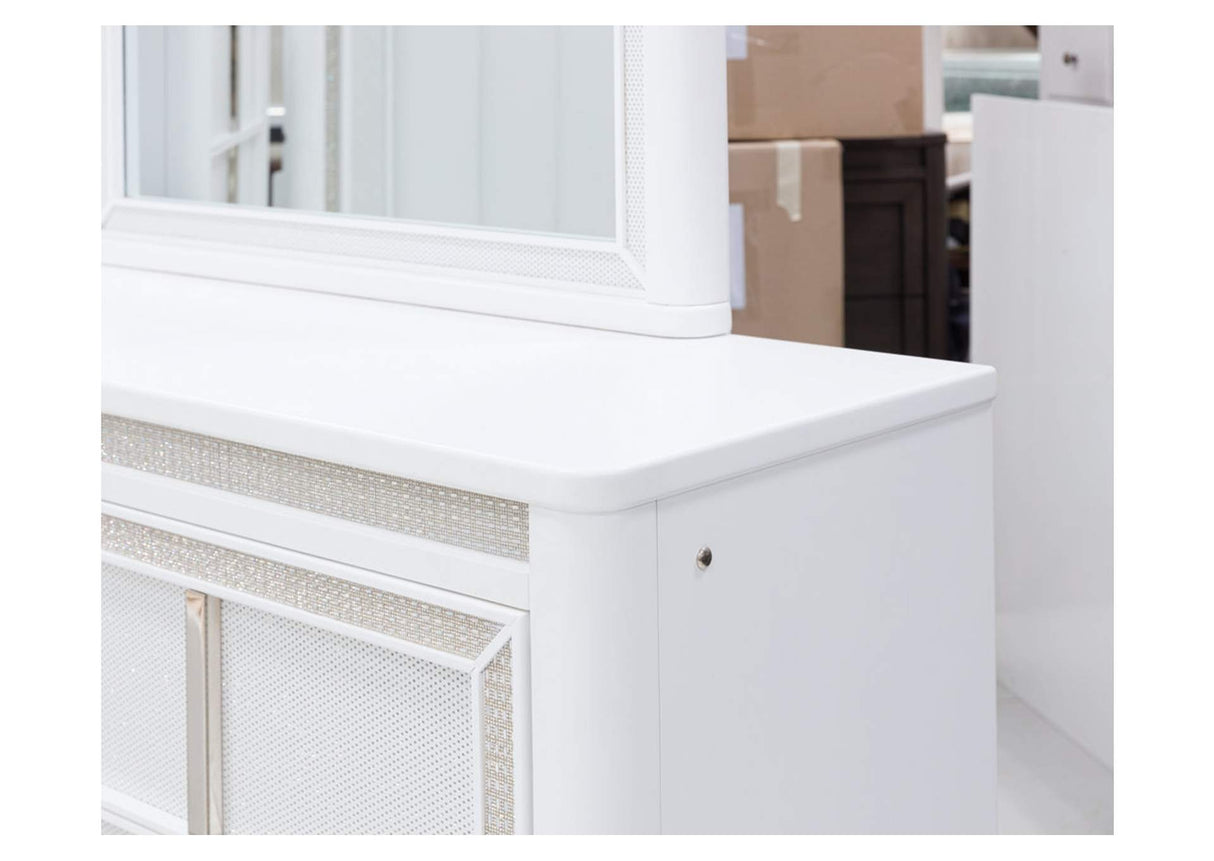 Chalanna Modern LED Storage Bedroom Set | Tampa, Orlando & Fort Myers Store