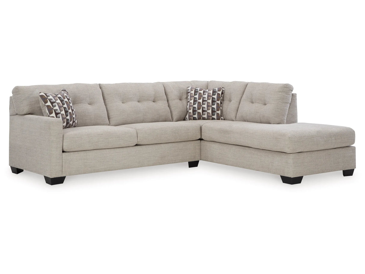 Mahoney Sectional with Chaise - Furniture Store