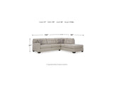 Mahoney Sectional with Chaise - Furniture Store