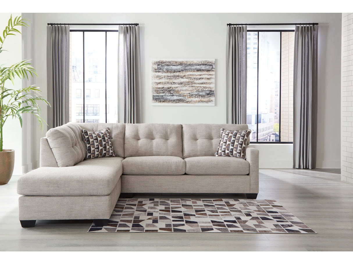 Mahoney Sectional with Chaise - Furniture Store