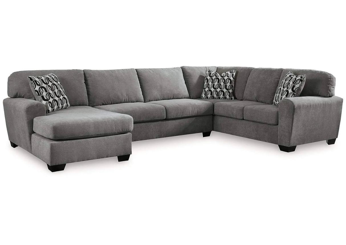Birkdale Court Sectional with Chaise - Furniture Store