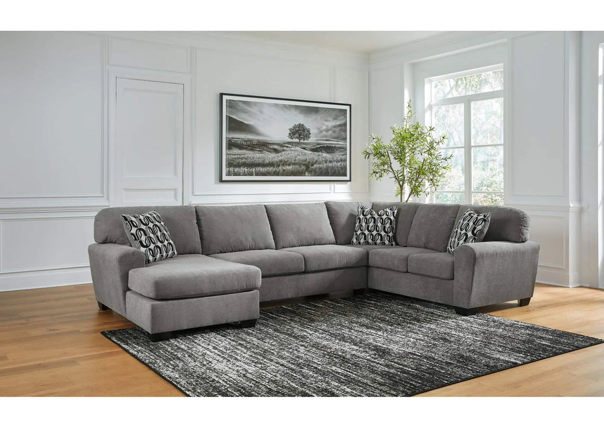 Birkdale Court Sectional with Chaise - Furniture Store