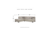 Mahoney Sectional with Chaise - Furniture Store