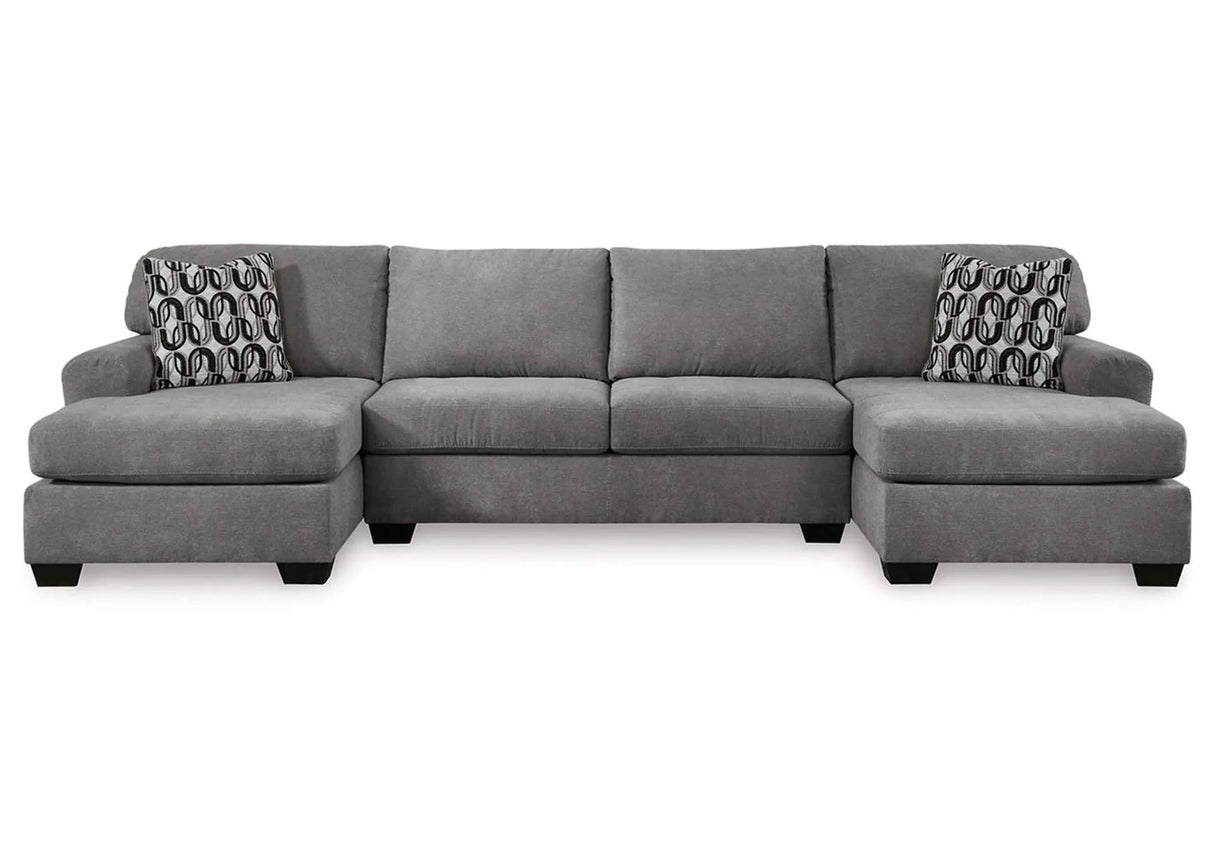 Birkdale Court Sectional with Chaise - Furniture Store