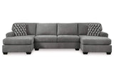 Birkdale Court Sectional with Chaise - Furniture Store