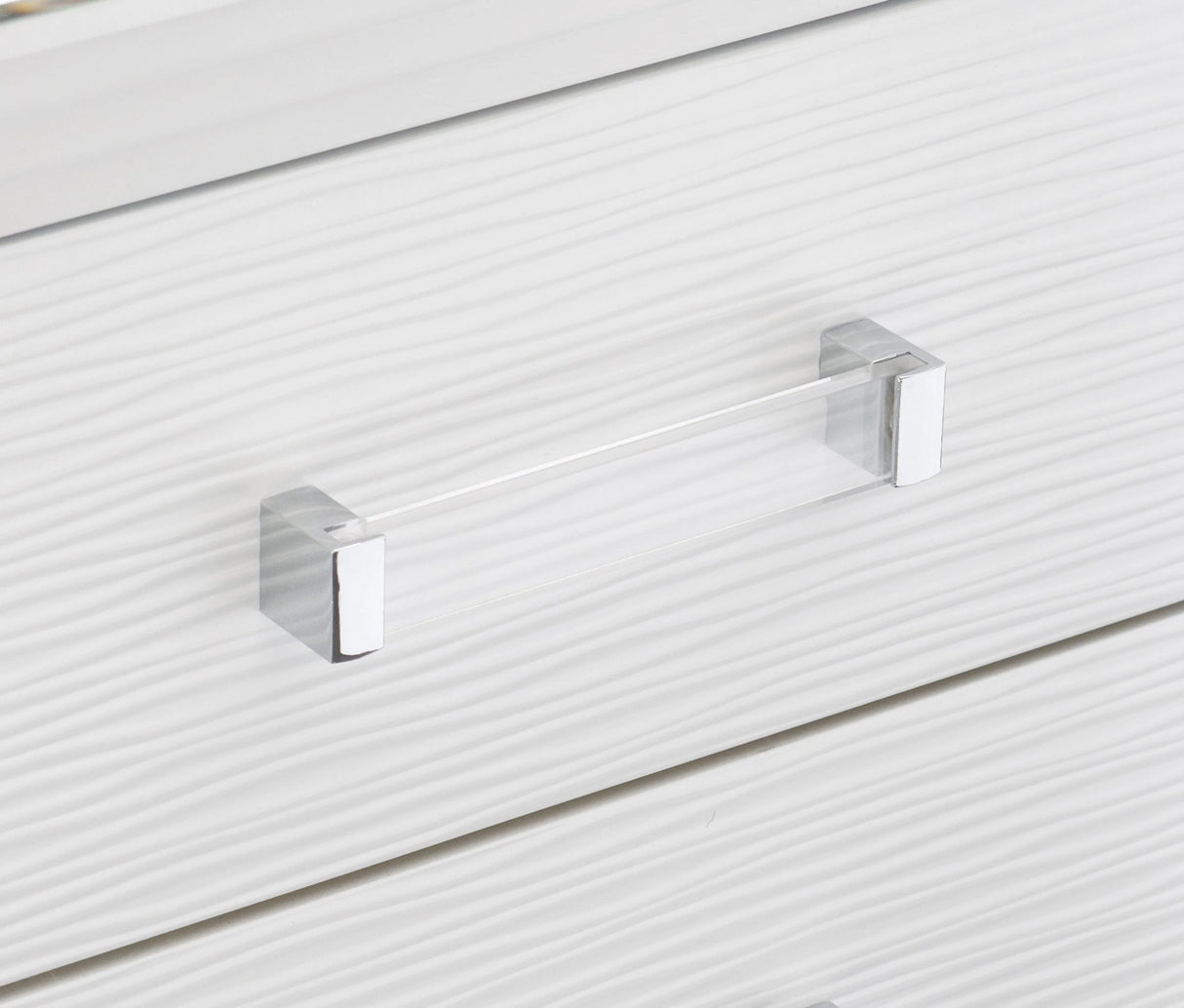 Jhestorm Tamsin White & Metallic LED Bedroom Set | Tampa, Orlando & Fort Myers