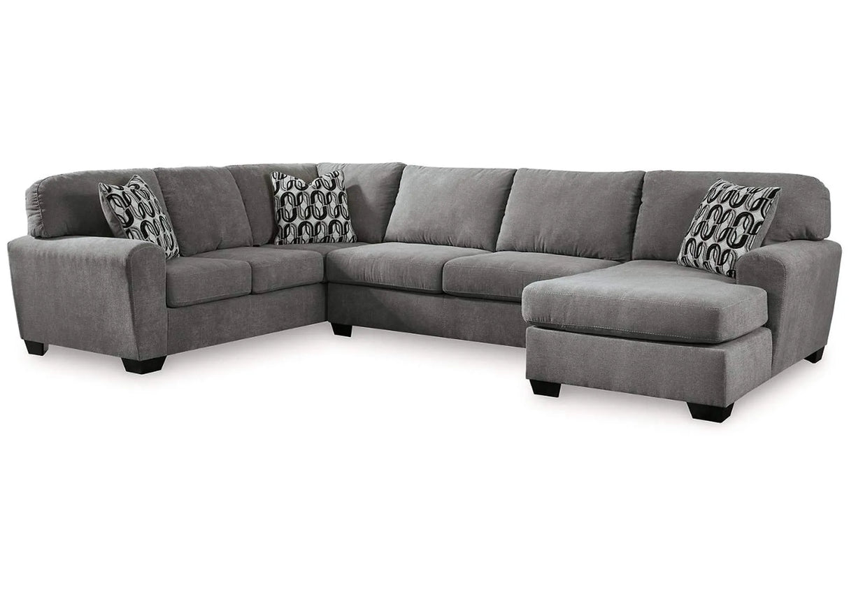 Birkdale Court Sectional with Chaise - Furniture Store
