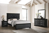 Amalia Black or White Bedroom Set | Tampa, Orlando & Fort Myers | 4-Piece Set