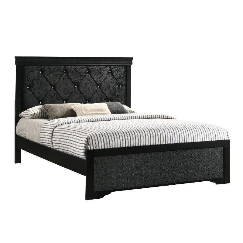 Amalia Black or White Bedroom Set | Tampa, Orlando & Fort Myers | 4-Piece Set