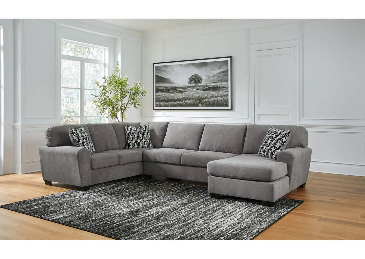 Birkdale Court Sectional with Chaise - Furniture Store