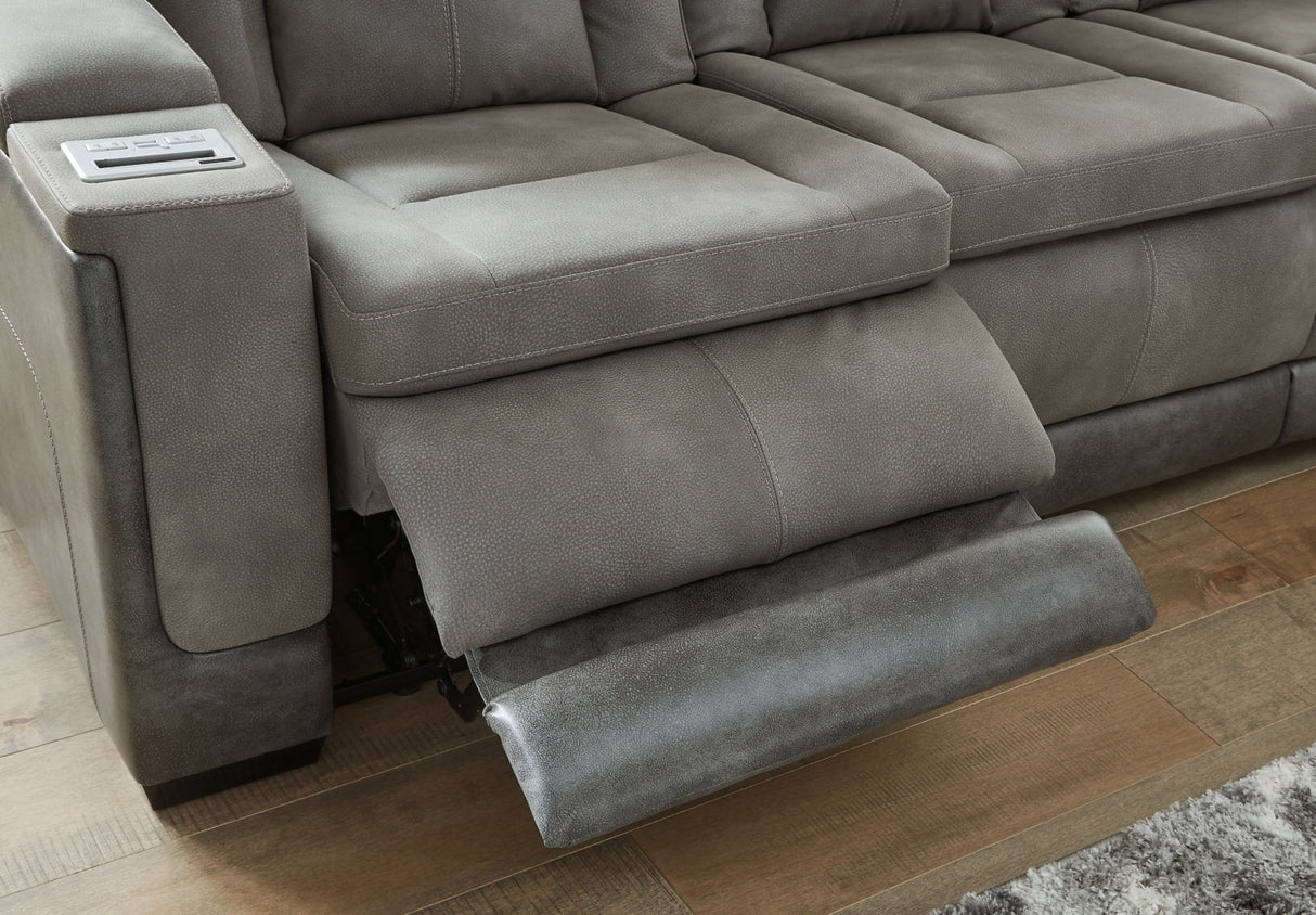 Next-Gen DuraPella Power Reclining Sectional Set in Tampa Orlando Fort Myer