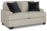 Vayda Sofa and Loveseat in Pebble | Modern Living Room Set in Tampa, Orlando & Fort Myers