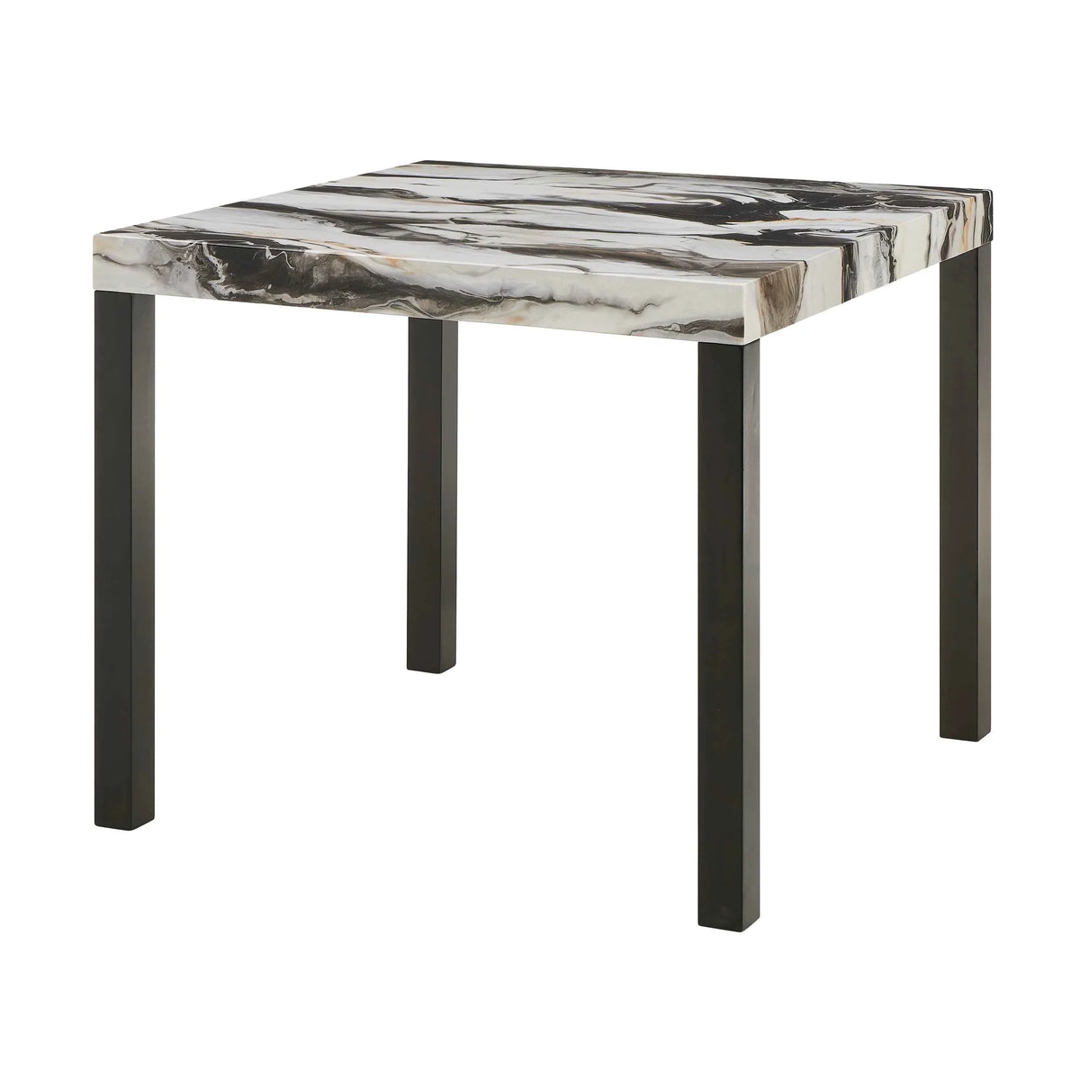Vega 5-Piece Faux Marble Dining Set | Tampa, Orlando & Fort Myers Store