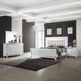 Valentino White & Silver Bedroom Set | Tampa, Orlando & Fort Myers Store